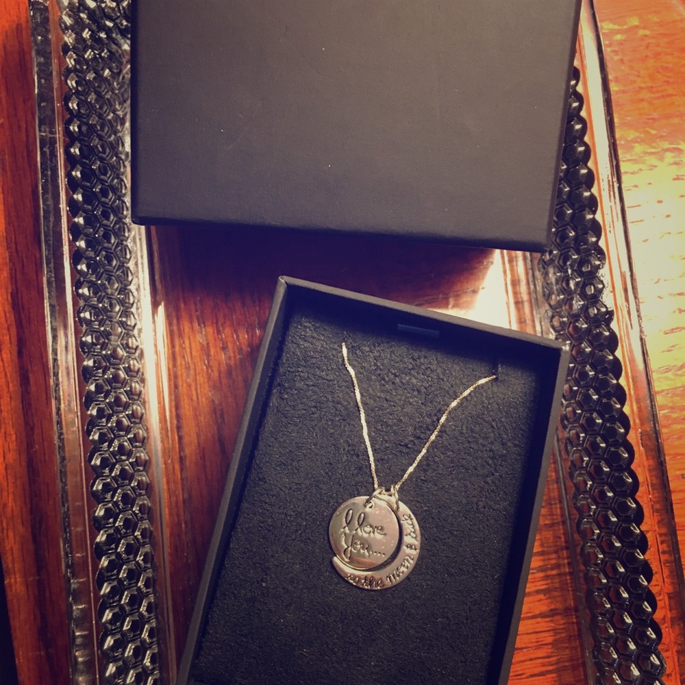 Love you to the Moon and Back necklace